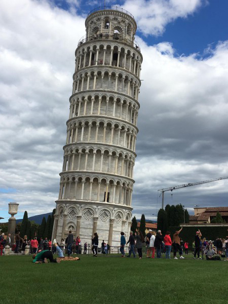 Der schiefe Turm von Pisa
